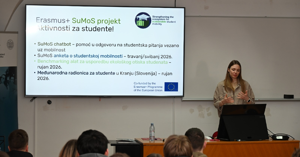 SuMoS @ FOI Erasmus+ Info day
